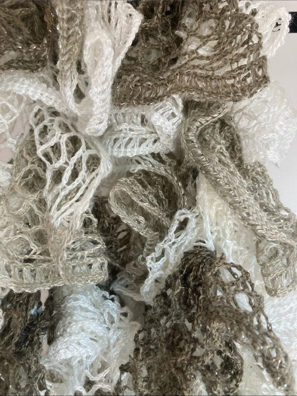 N/A soft ruffled